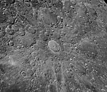 Tycho crater rays